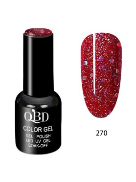 QBD Ημιμόνιμο Βερνίκι Ν. 270 UV & LED 10-12ml