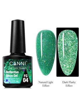 Canni Reflective Disco Gel FG04 UV & LED 7.3ml