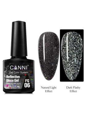 Canni Reflective Disco Gel FG06 UV & LED 7.3ml
