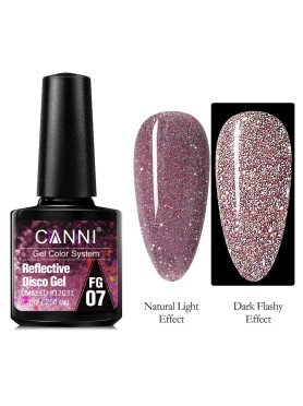 Canni Reflective Disco Gel FG07 UV & LED 7.3ml