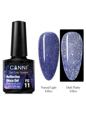 Canni Reflective Disco Gel FG11 UV & LED 7.3ml