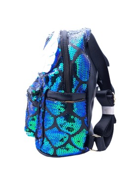 Παιδική Τσάντα Πλάτης Backpack με Παγιέτα & Φτερά