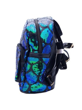 Παιδική Τσάντα Πλάτης Backpack με Παγιέτα & Μπροστινό Τσεπάκι