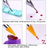 Στυλό Nail Art με Διακοσμητικά Διαμάντια Διπλής Όψης