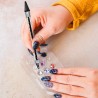 Στυλό Nail Art με Διακοσμητικά Διαμάντια Διπλής Όψης