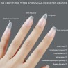 100 Matte Soft Gel Nail Tips M Square 10 Sizes