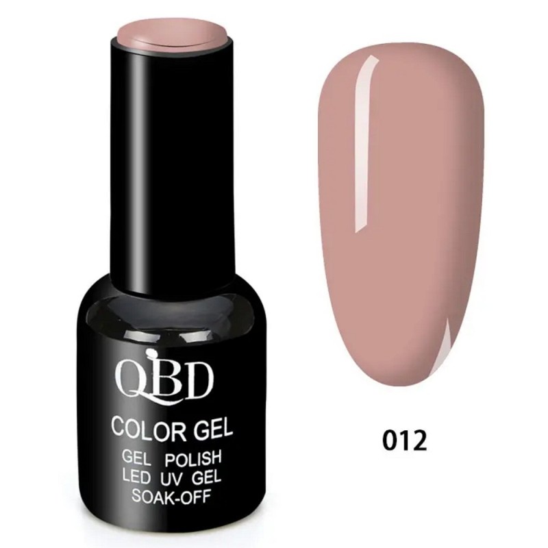 QBD Ημιμόνιμο Βερνίκι Ν. 012 UV & LED 10-12ml QBD Ημιμόνιμο Βερνίκι Ν. 012 UV & LED 10-12ml