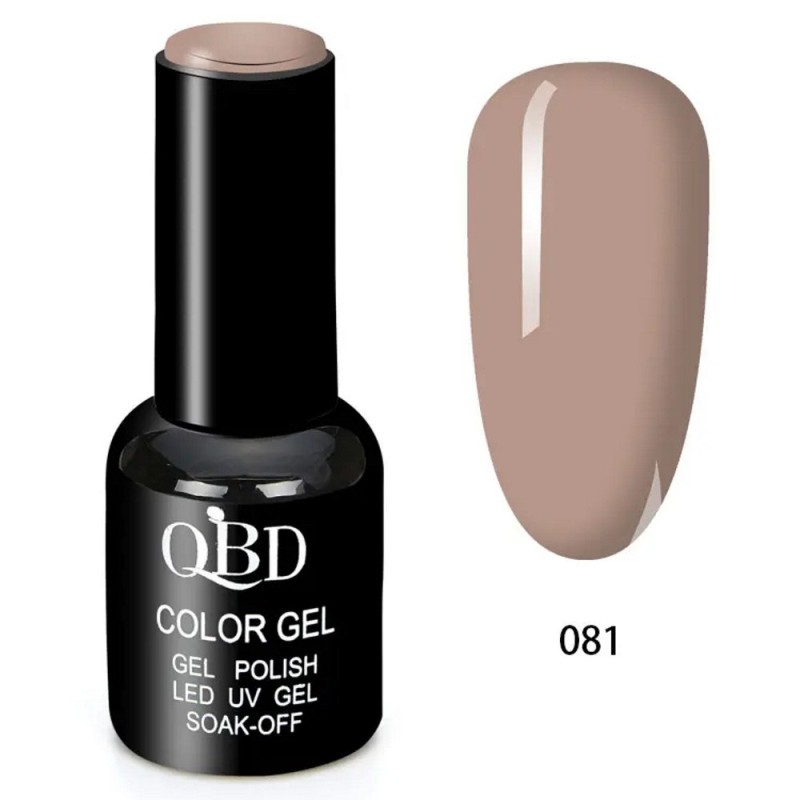 QBD Ημιμόνιμο Βερνίκι Ν. 081 UV & LED 10-12ml QBD Ημιμόνιμο Βερνίκι Ν. 081 UV & LED 10-12ml
