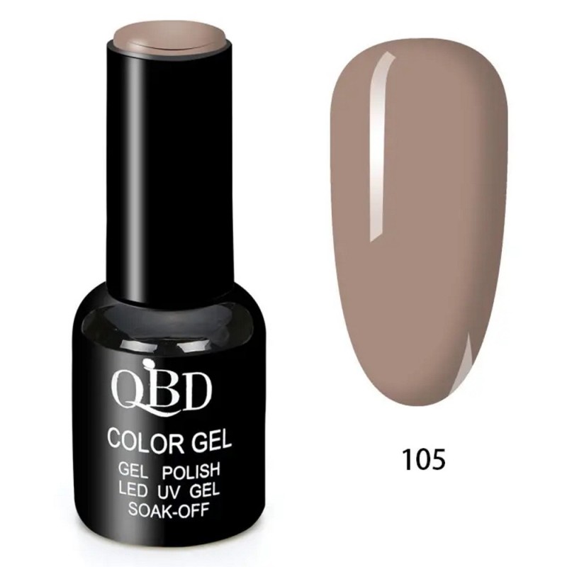 QBD Ημιμόνιμο Βερνίκι Ν. 105 UV & LED 10-12ml QBD Ημιμόνιμο Βερνίκι Ν. 105 UV & LED 10-12ml