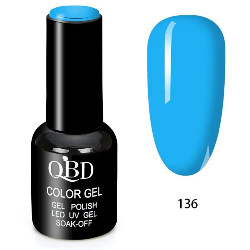 QBD Ημιμόνιμο Βερνίκι Ν. 136 UV & LED 10-12ml QBD Ημιμόνιμο Βερνίκι Ν. 136 UV & LED 10-12ml