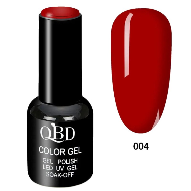 QBD Ημιμόνιμο Βερνίκι Ν. 004 UV & LED 10-12ml QBD Ημιμόνιμο Βερνίκι Ν. 004 UV & LED 10-12ml