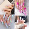 240 Extra Long Full Cover Soft Gel Tips 12 Sizes Pink
