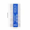 240 Extra Long Full Cover Soft Gel Tips 12 Sizes Blue