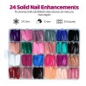 576 False Nails Χωρίς Εγκοπή σε Κασετίνα