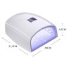 Επαναφορτιζόμενο Φουρνάκι Νυχιών Cordless 48W UV & LED