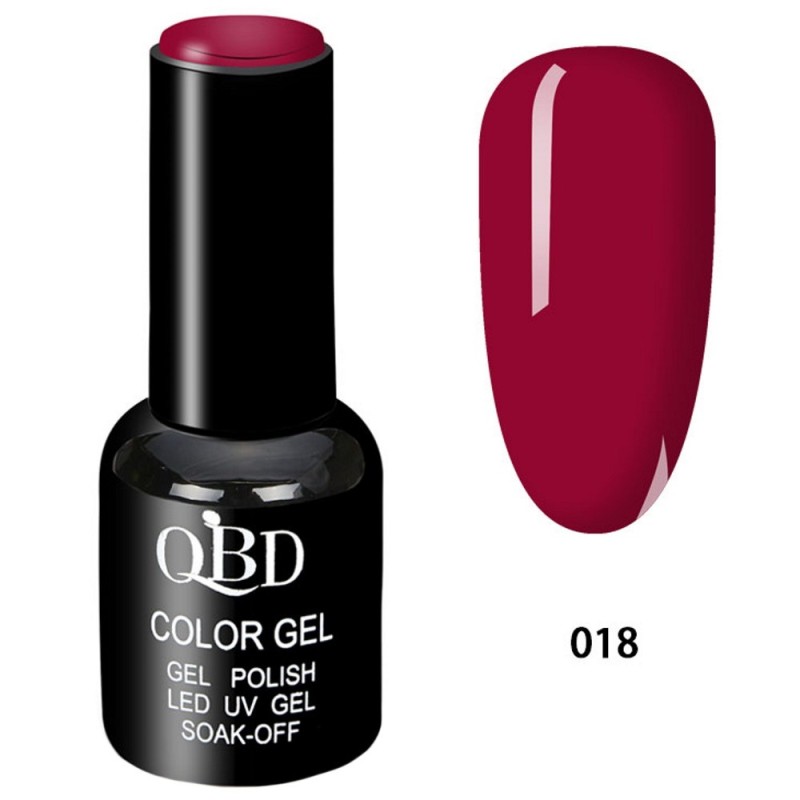 QBD Ημιμόνιμο Βερνίκι Ν. 018 UV & LED 10-12ml QBD Ημιμόνιμο Βερνίκι Ν. 018 UV & LED 10-12ml