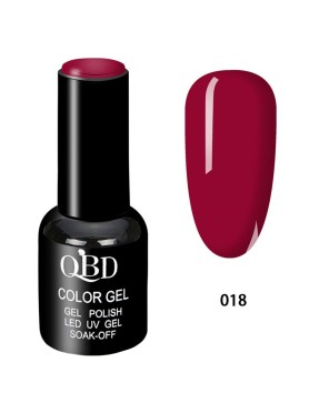QBD Ημιμόνιμο Βερνίκι Ν. 018 UV & LED 10-12ml