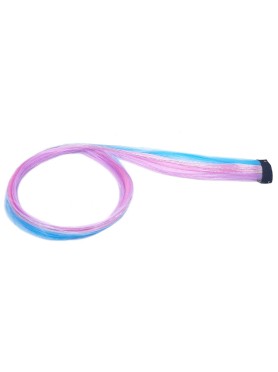 3 Colors Τουφάκι Extension Για Τα Μαλλιά Με Glitter & Clip