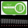 504 Matte Nail Half Coverage Tips Square