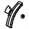 Μαύρο Πλαστικό Κλάμερ Hair Clip Claw 14,5X6CM