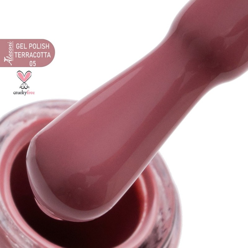 Alezori Gel Polish Terracotta N. 05 UV & LED 15ML Alezori Gel Polish Terracotta N. 05 UV & LED 15ML