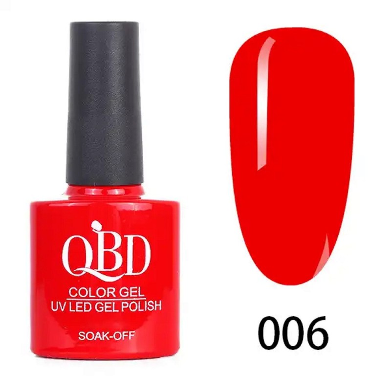 QBD Ημιμόνιμο Βερνίκι Ν. 006 UV & LED 10ml QBD Ημιμόνιμο Βερνίκι Ν. 006 UV & LED 10ml