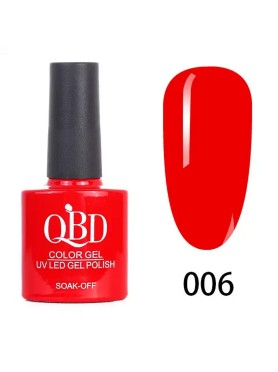 QBD Ημιμόνιμο Βερνίκι Ν. 006 UV & LED 10ml