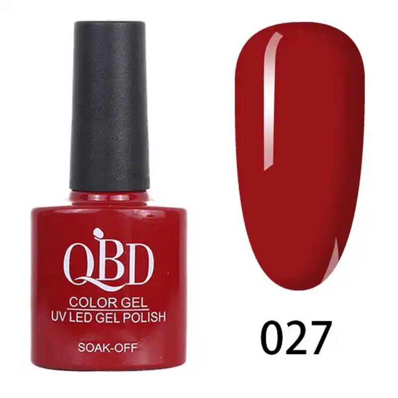 QBD Ημιμόνιμο Βερνίκι Ν. 027 UV & LED 10ml QBD Ημιμόνιμο Βερνίκι Ν. 027 UV & LED 10ml