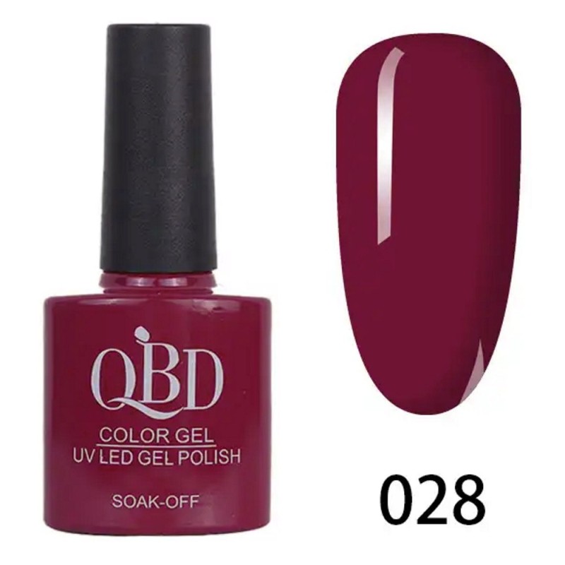 QBD Ημιμόνιμο Βερνίκι Ν. 028 UV & LED 10ml QBD Ημιμόνιμο Βερνίκι Ν. 028 UV & LED 10ml