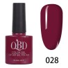 QBD Ημιμόνιμο Βερνίκι Ν. 028 UV & LED 10ml