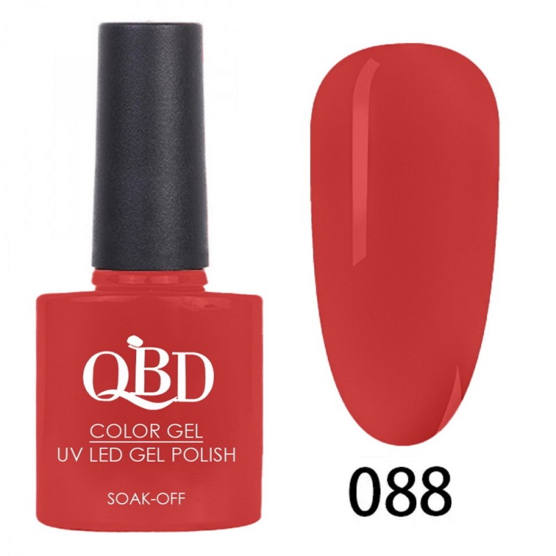 QBD Ημιμόνιμο Βερνίκι Ν. 088 UV & LED 10ml QBD Ημιμόνιμο Βερνίκι Ν. 088 UV & LED 10ml