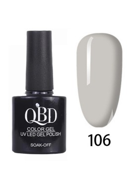 QBD Ημιμόνιμο Βερνίκι Ν. 106 UV & LED 10ml