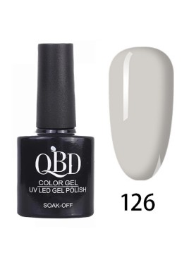 QBD Ημιμόνιμο Βερνίκι Ν. 126 UV & LED 10ml