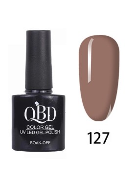 QBD Ημιμόνιμο Βερνίκι Ν. 127 UV & LED 10ml
