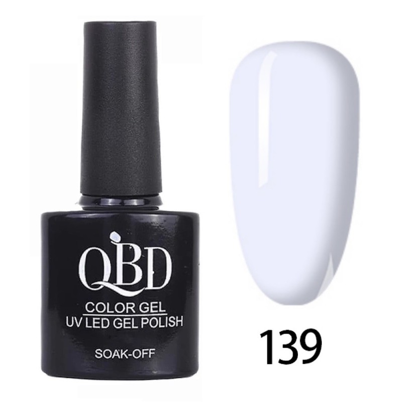 QBD Ημιμόνιμο Βερνίκι Ν. 139 UV & LED 10ml QBD Ημιμόνιμο Βερνίκι Ν. 139 UV & LED 10ml