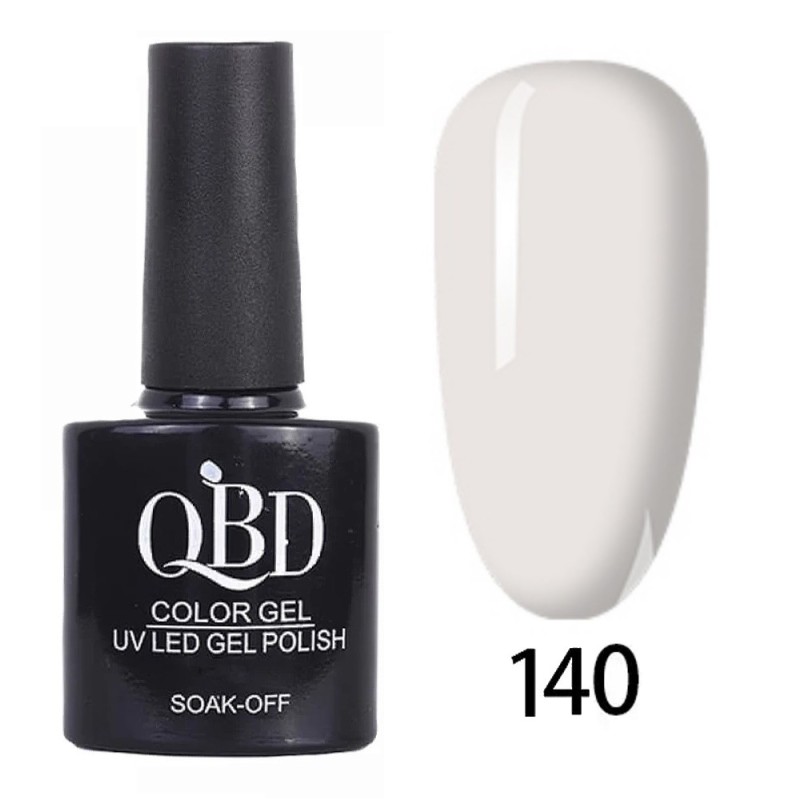 QBD Ημιμόνιμο Βερνίκι Ν. 140 UV & LED 10ml QBD Ημιμόνιμο Βερνίκι Ν. 140 UV & LED 10ml