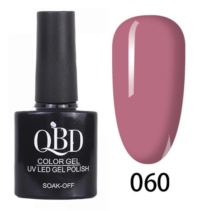 QBD Ημιμόνιμο Βερνίκι Ν. 060 UV & LED 10ml QBD Ημιμόνιμο Βερνίκι Ν. 060 UV & LED 10ml