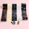 Σετ 10 Foil Stickers Διακόσμησης Νυχιών Marble