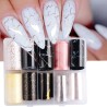 Σετ 10 Foil Stickers Διακόσμησης Νυχιών Marble