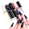 Σετ 10 Foil Stickers Διακόσμησης Νυχιών Marble