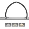 Επιτραπέζιο Led Φωτιστικό Half Moon με Control HD-M10X
