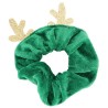 Σετ 2 Βελούδινα Christmas Antlers Scrunchies