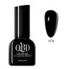 QBD Ημιμόνιμο Βερνίκι Ν. 074 Black UV & LED 12ml