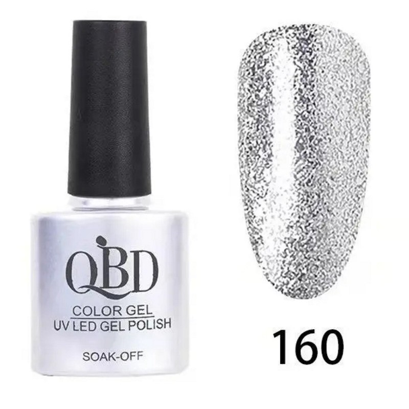 QBD Ημιμόνιμο Βερνίκι Ν. 160 UV & LED 10ml QBD Ημιμόνιμο Βερνίκι Ν. 160 UV & LED 10ml