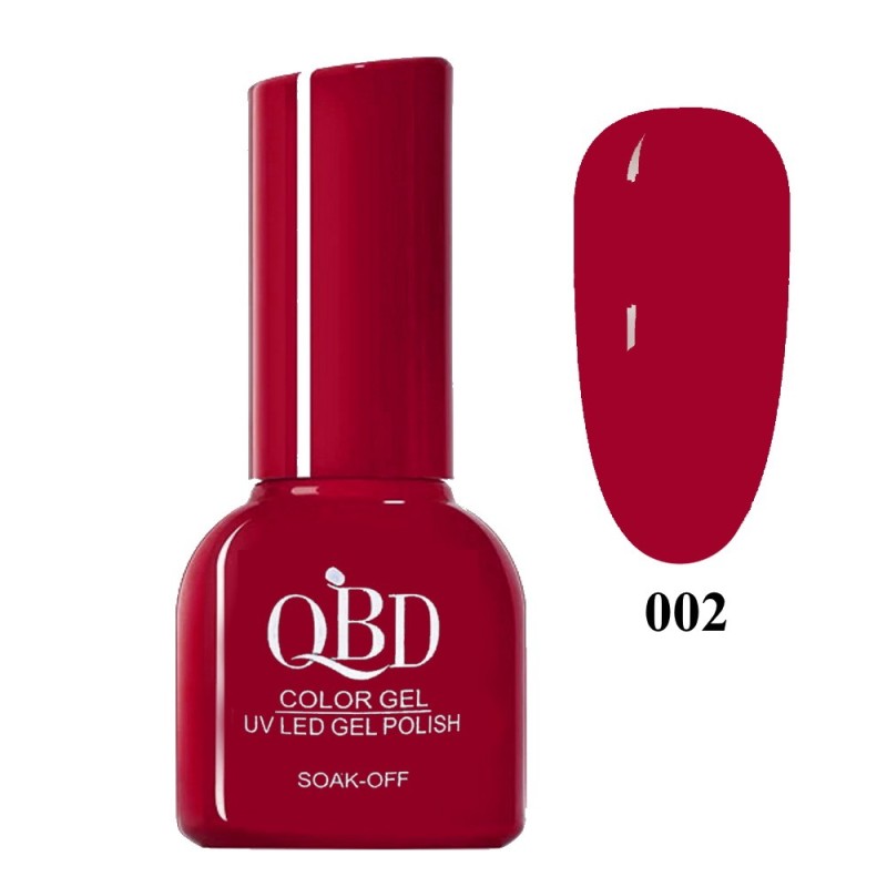 QBD Ημιμόνιμο Βερνίκι Ν. 002 UV & LED 12ml QBD Ημιμόνιμο Βερνίκι Ν. 002 UV & LED 12ml