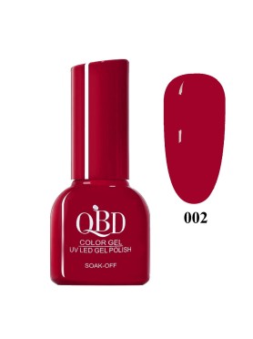 QBD Ημιμόνιμο Βερνίκι Ν. 002 UV & LED 12ml
