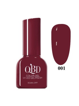 QBD Ημιμόνιμο Βερνίκι Ν. 001 UV & LED 12ml