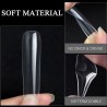 550 Short Coffin Soft Gel Tips 11 Sizes
