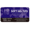 550 Short Coffin Soft Gel Tips 11 Sizes