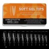 440 Long Stiletto Soft Gel Tips 11 Sizes